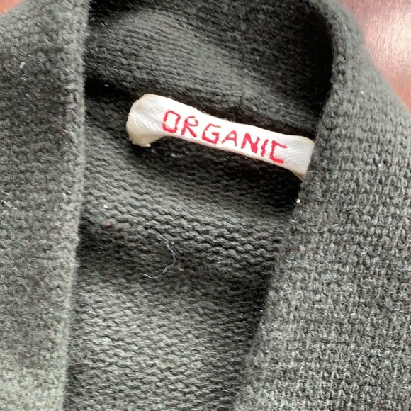 Organic by John Patrick Khaki Green Longline Shrug - Picture 2 of 5